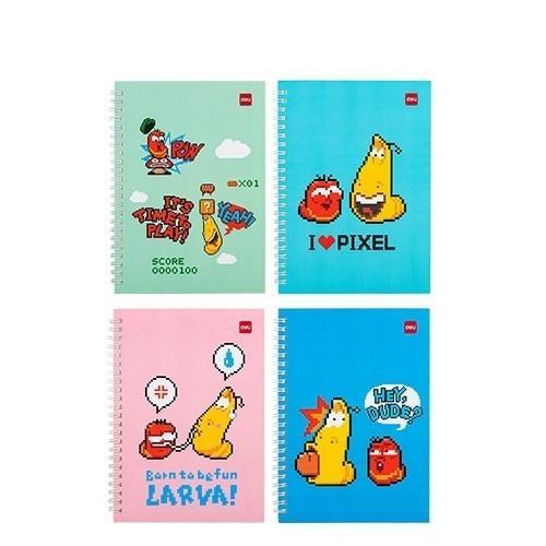 

DELI - BUKU SPIRAL / NOTEBOOK / BUKU CATATAN LA560 UKURAN A5 EDISI LARVA