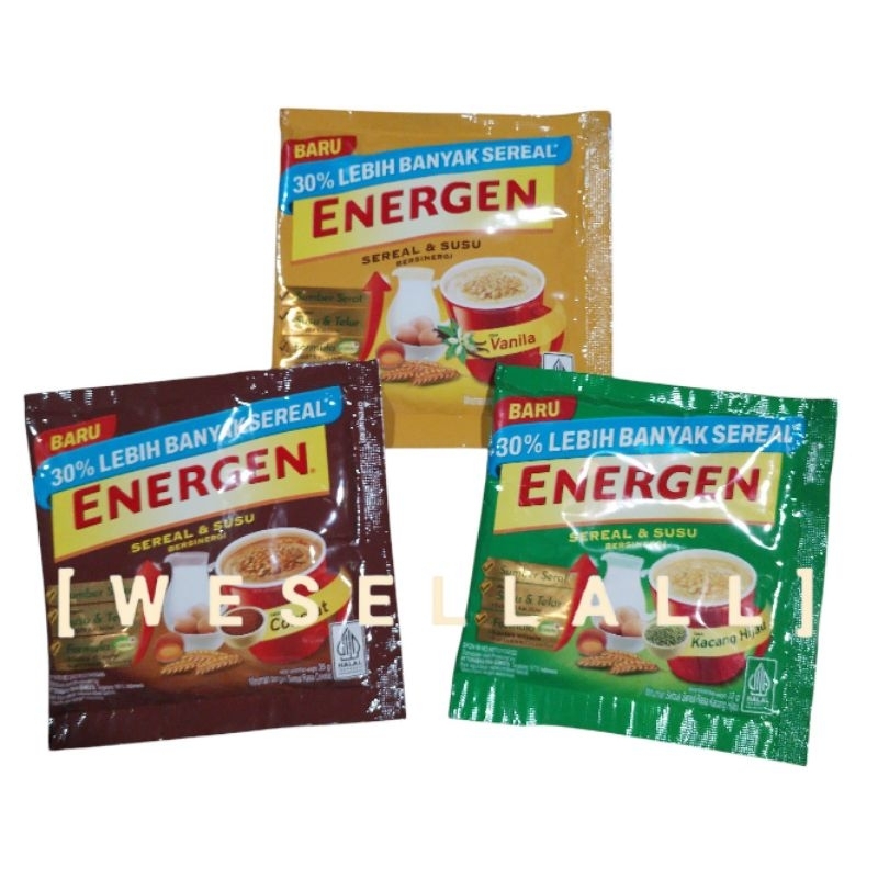 

Energen Sereal 32-35 gr Sachet | 0065AAA