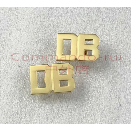 US DETECTIVE BEAURE DB Badge Lencana