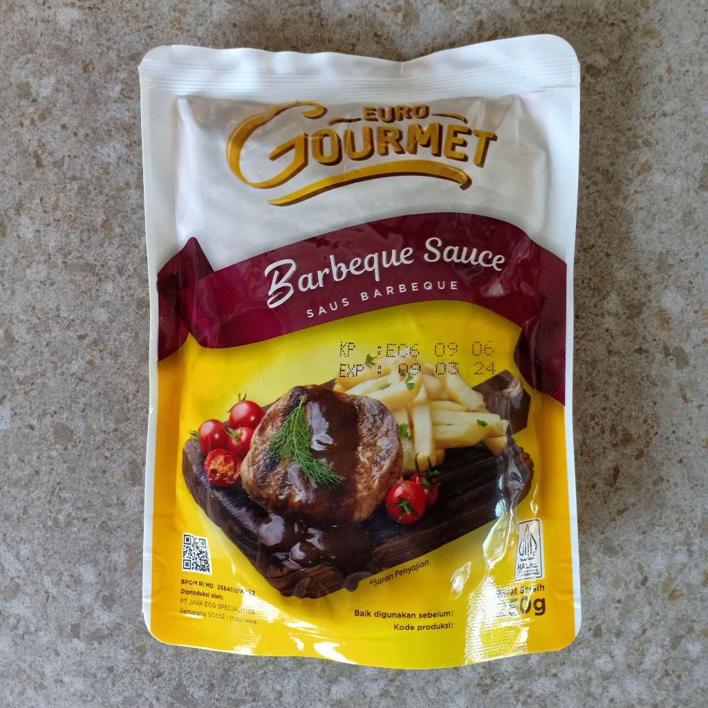 

Euro Gourmate Barbeque Sauce 250gr