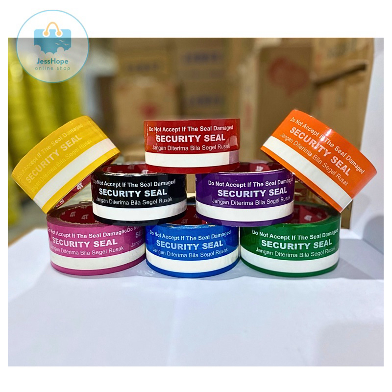 

Lakban Warna Security Seal 48mm