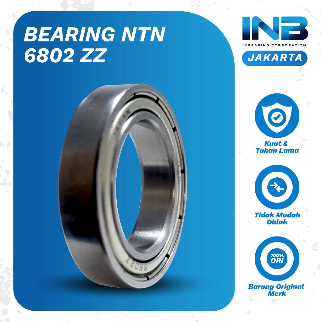 Laker Bearing 6802 ZZ NTN Bearing Laker Conrod Arm Vixion Unitrack Vixion Old Original NTN INB JAKAR