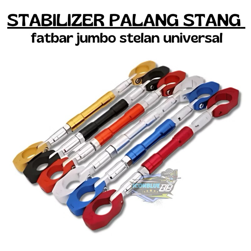Palang Stang / Stabiliser Stang Stelan / Stabilizer Stang Setelan panjang pendek Motor Honda Beat St