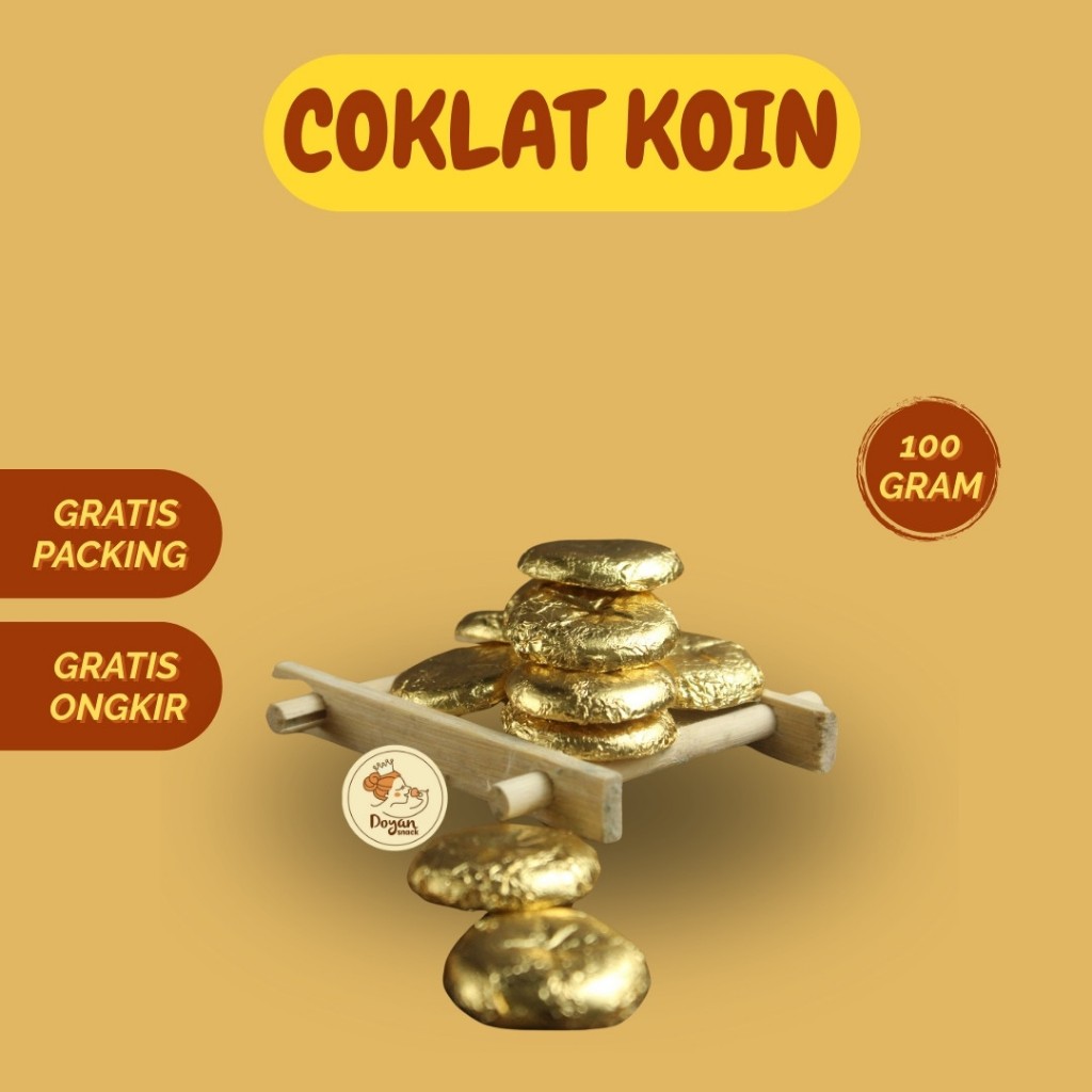 

COKLAT KOIN 100GR / COKLAT KOIN SUSU