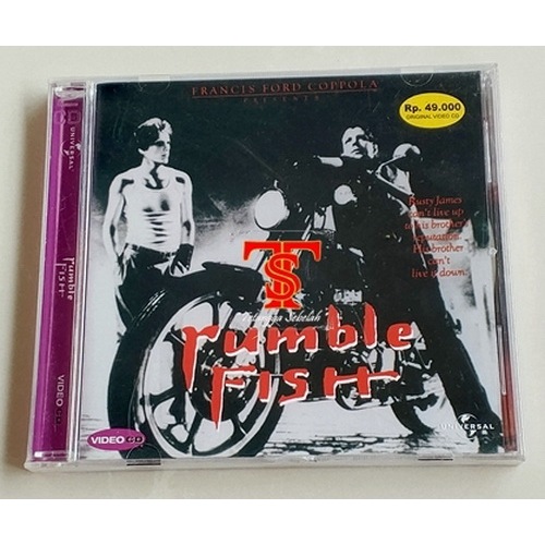 VCD Original Film Rumble Fish (1983) Segel
