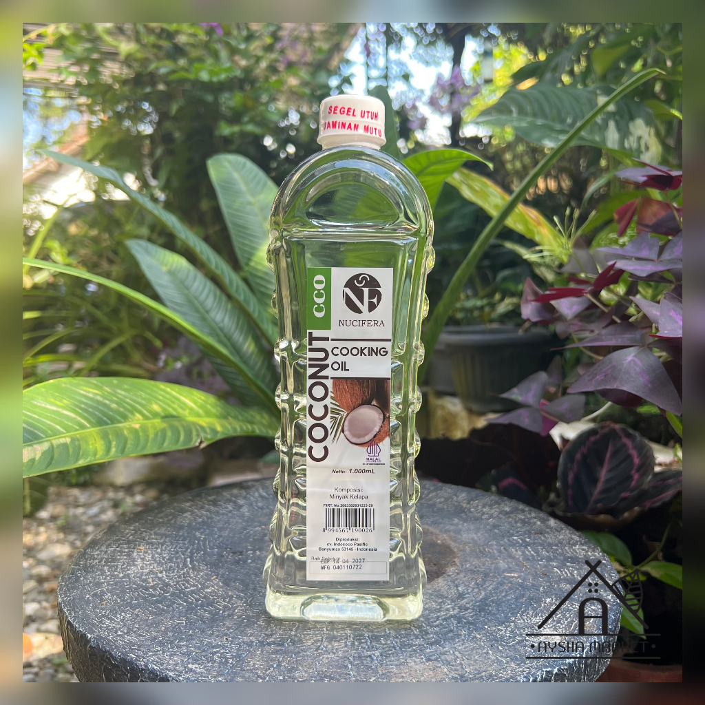 

￼Nucifera,Coconut Cooking Oil 1 L