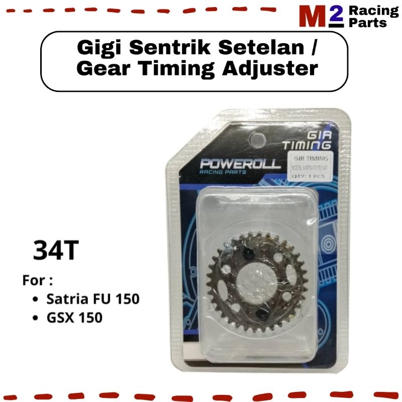 Adjuster Timing Gear Gigi Sentrik Geser Satria FU 150