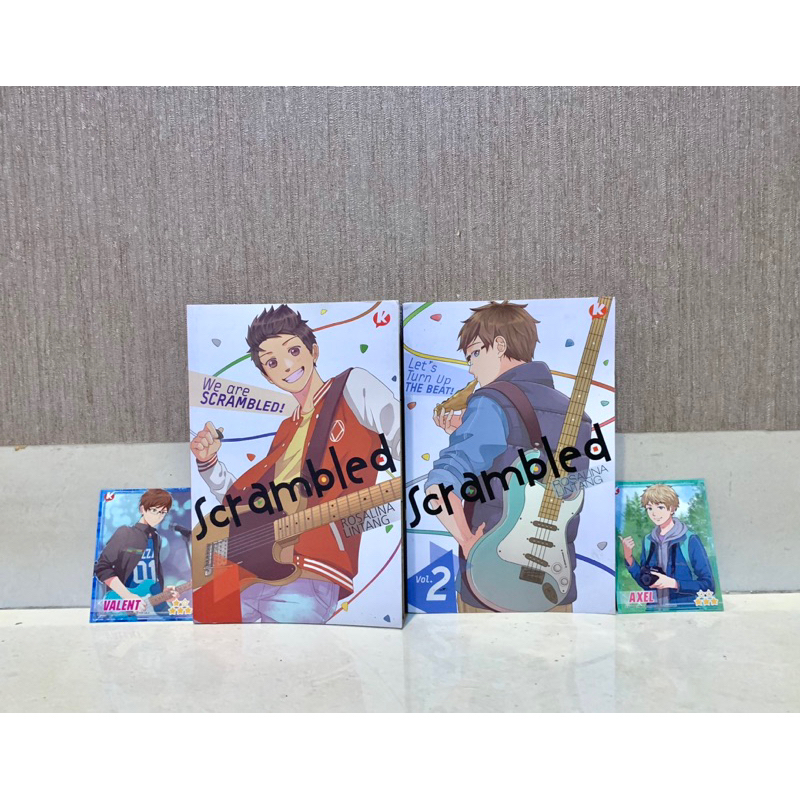 SET B - Komik Scrambled 1,2 Set Koloni