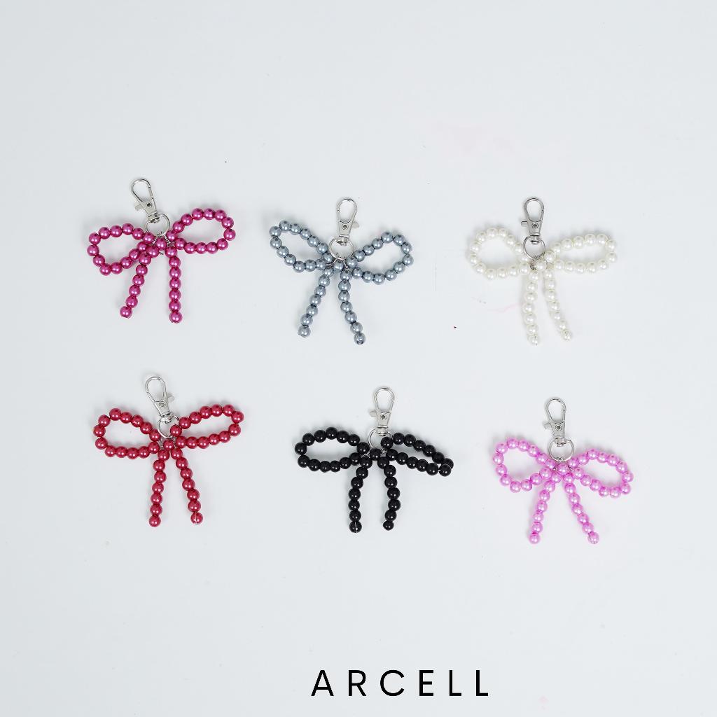 ARCELL - KEYCHAIN MUTIARA - GANTUNGAN TAS