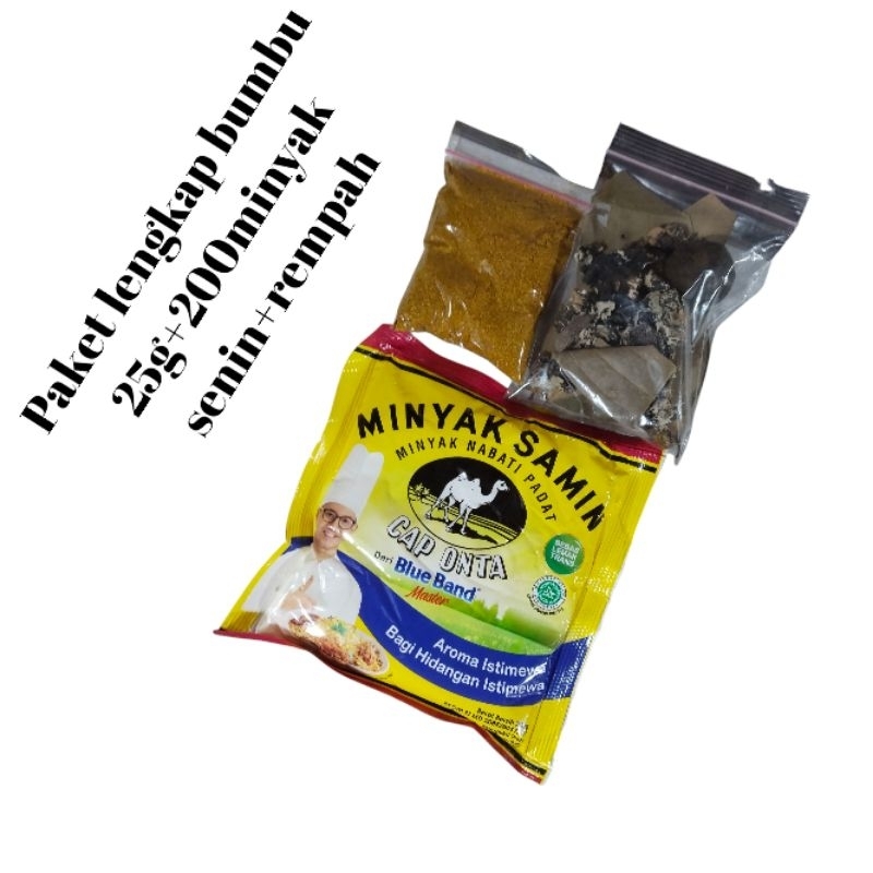 

Rempah Bumbu Nasi Samin Arab Lengkap