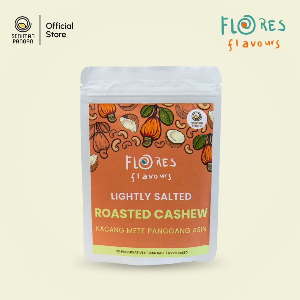 

Seniman Pangan x Flores Flavours - Lightly Salted Roasted Cashew | Kacang Mede Panggang Asin