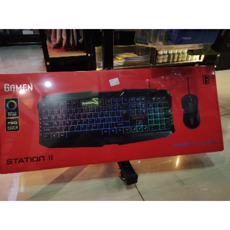 KEYBOARD MOUSE GAMEN STATION II RGB