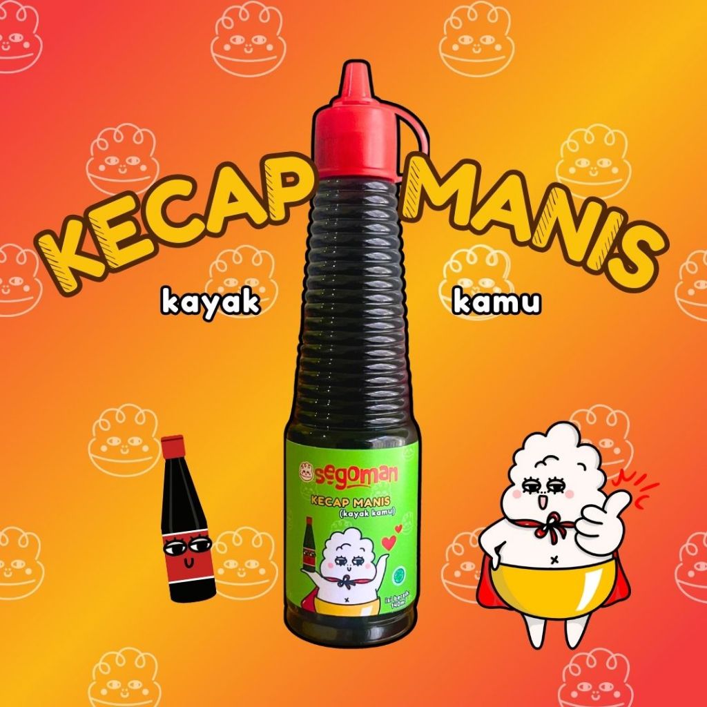 

SEGOMAN - KECAP MANIS (kayak kamu) / SAOS DAPUR / BUMBU MARINASI / SAUS