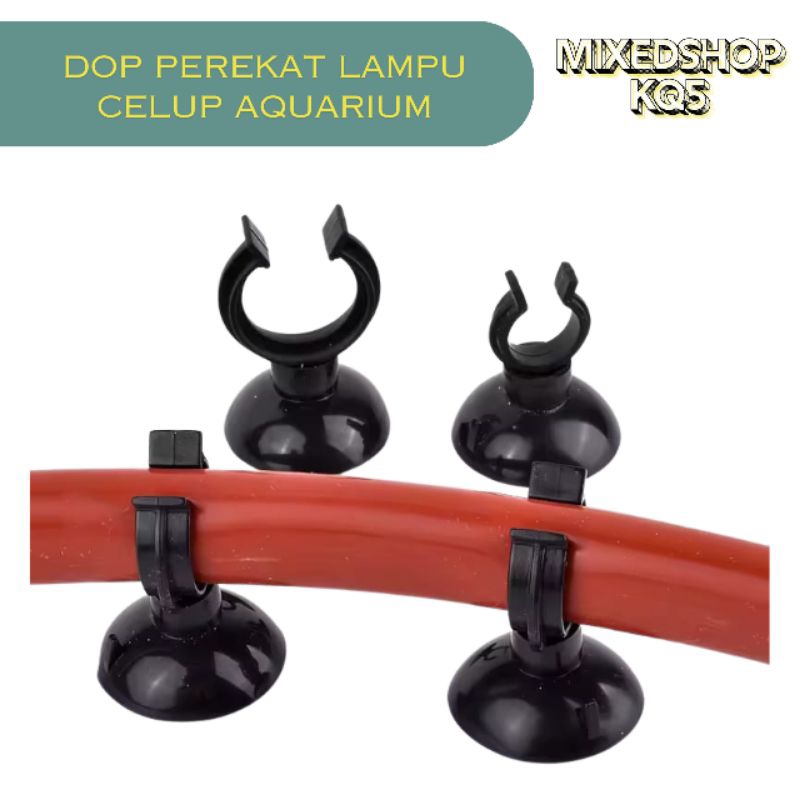 DOP PIPA JEPIT PIPA SPIRAL AQUARIUM TEMPELAN KACA AQUARIUM MULTI KOP PIPA TEMPELAN KACA BUAT PIPA DA