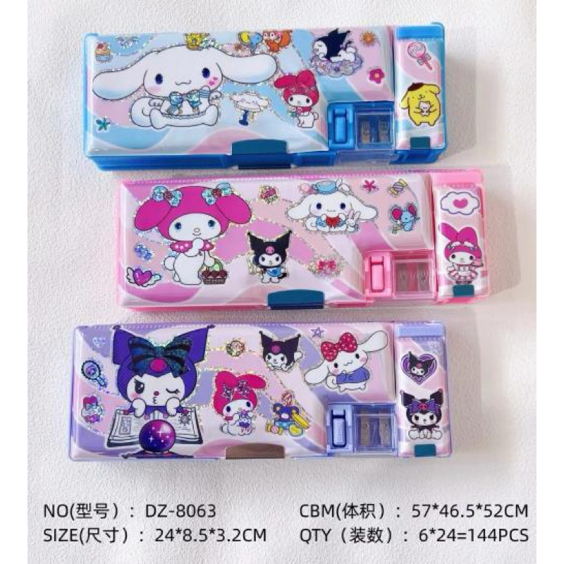 

pecil case karakter magnet 2 sisi