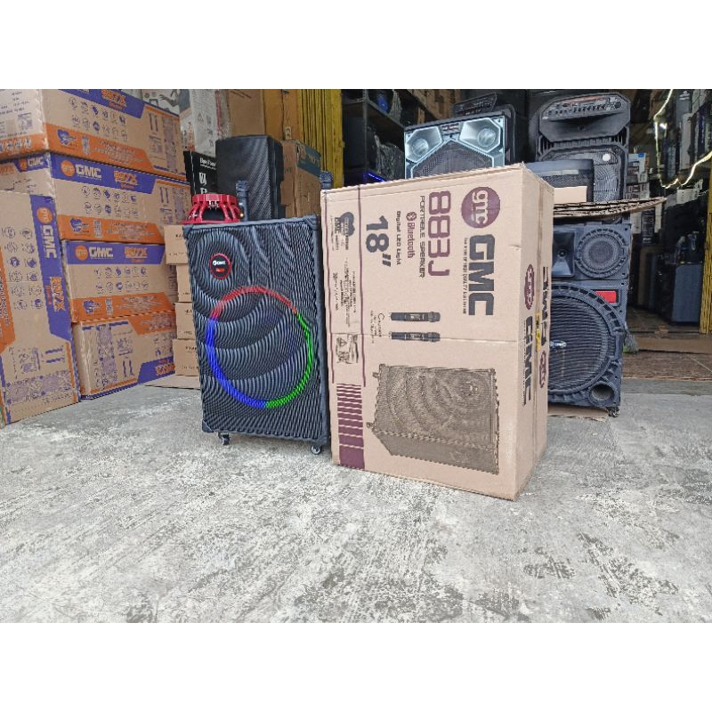 speaker gmc 18inch speaker portable gmc 883j new