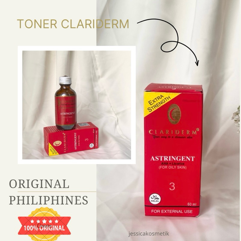 TONER CLARIDERM / ASTRINGENT ORIGINAL