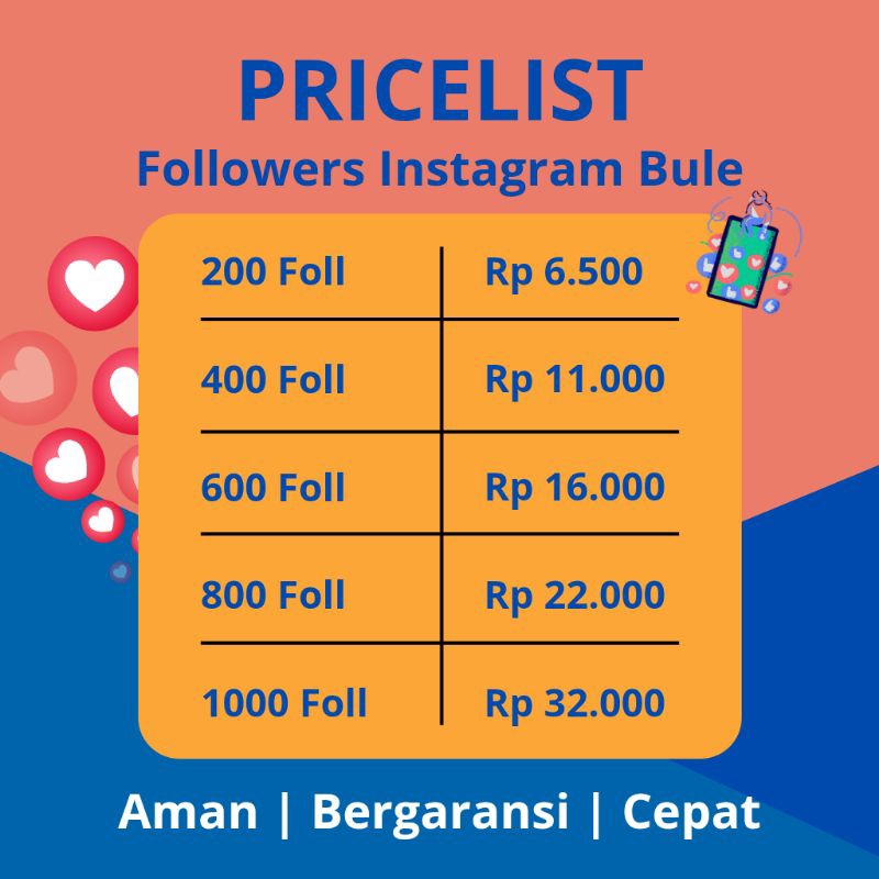 Followers instagram Bule