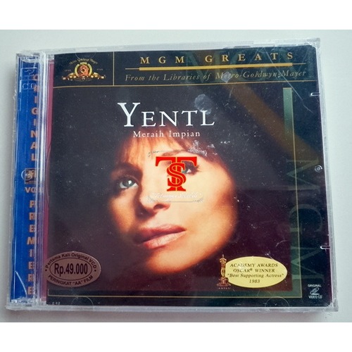 VCD Original Film Yentl (1983) Segel