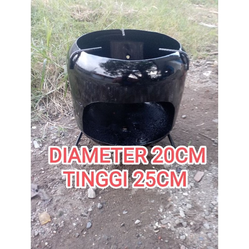 kompor tungku kayu bakar serbaguna elegan