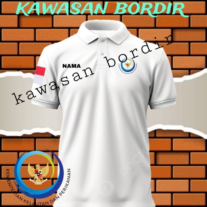 polo shirt KKP RI kaos KKP RI baju KKP RI seragam KKP RI seragam kementerian kelautan dan perikanan 