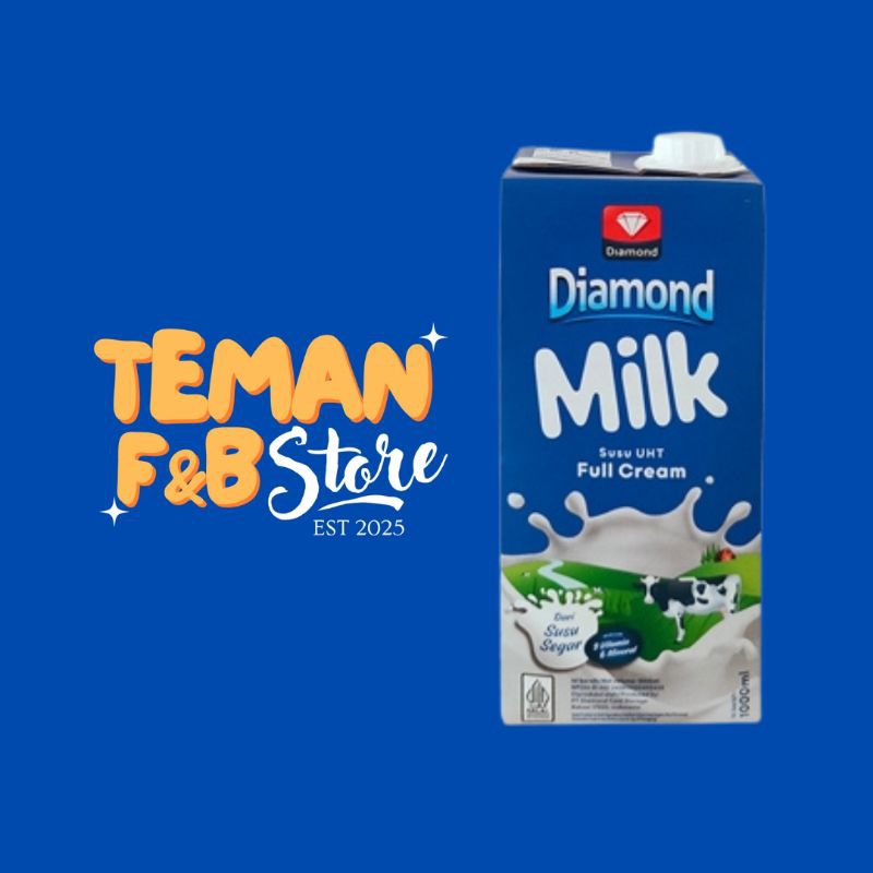 

Susu Diamond UHT Full Cream - 1 Liter