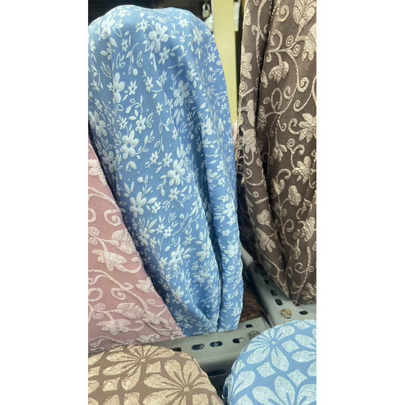 bahan kain Jaguar emboss