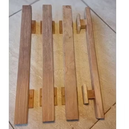 Tarikan Pintu Kayu Jati Minimalis - Handle Pintu