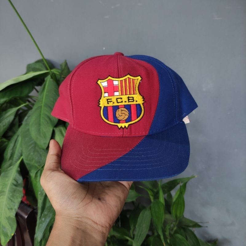 TOPI VINTAGE BARCA BLOCKHEAD