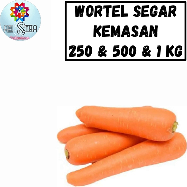 

Wortel Brastagi Sayur Segar 250 dan 500 dan 1 Kg