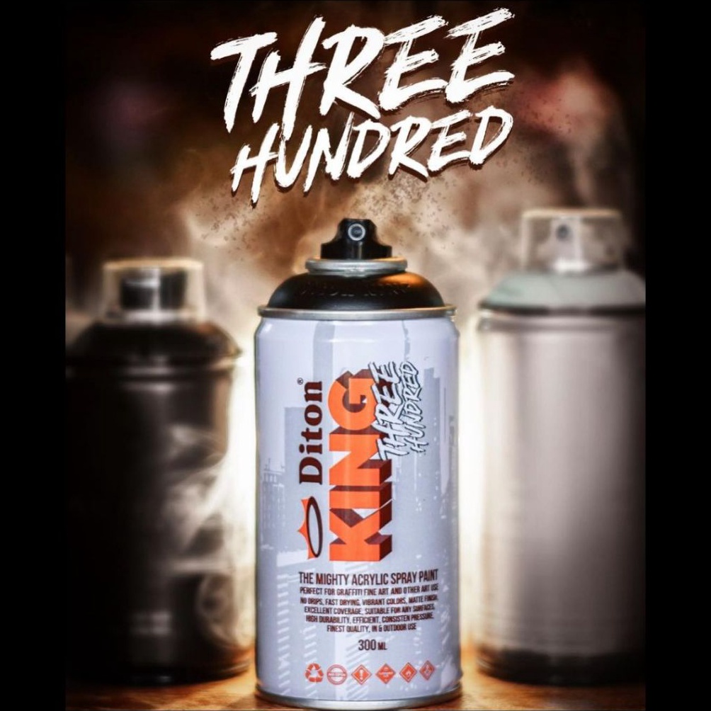 

KODE R23A Diton King Acrylic Spray Paint 3 ML Cat Semprot Graffiti Diton King 3 ml