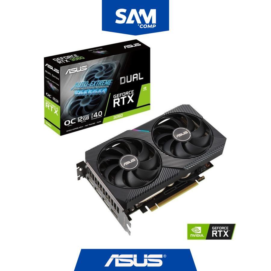 VGA NVIDIA GEFORCE ASUS DUAL RTX 3060 OC 12GB