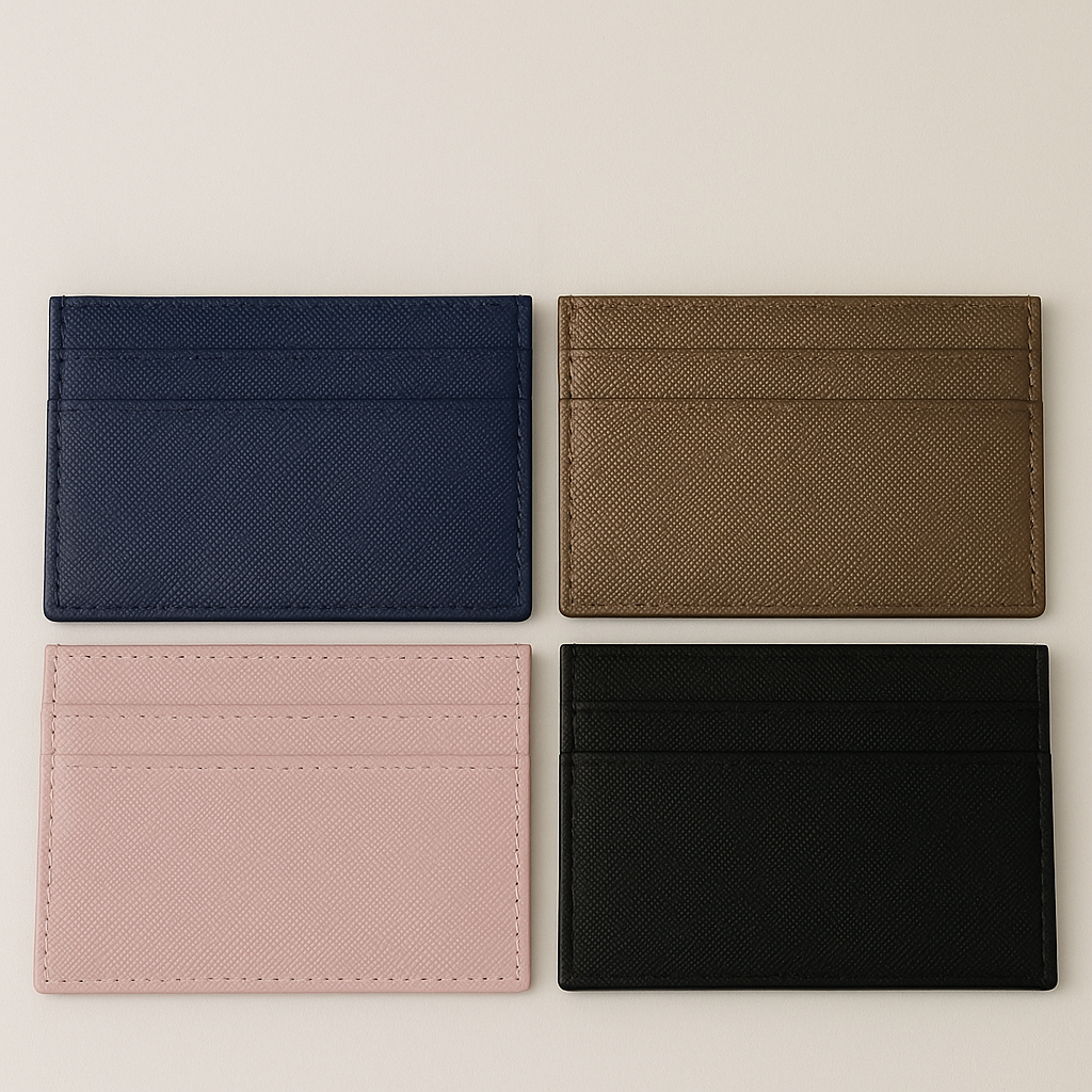 Card Holder Premium Kulit – Dompet Kartu Tipis Slim Unisex Pria & Wanita Elegan