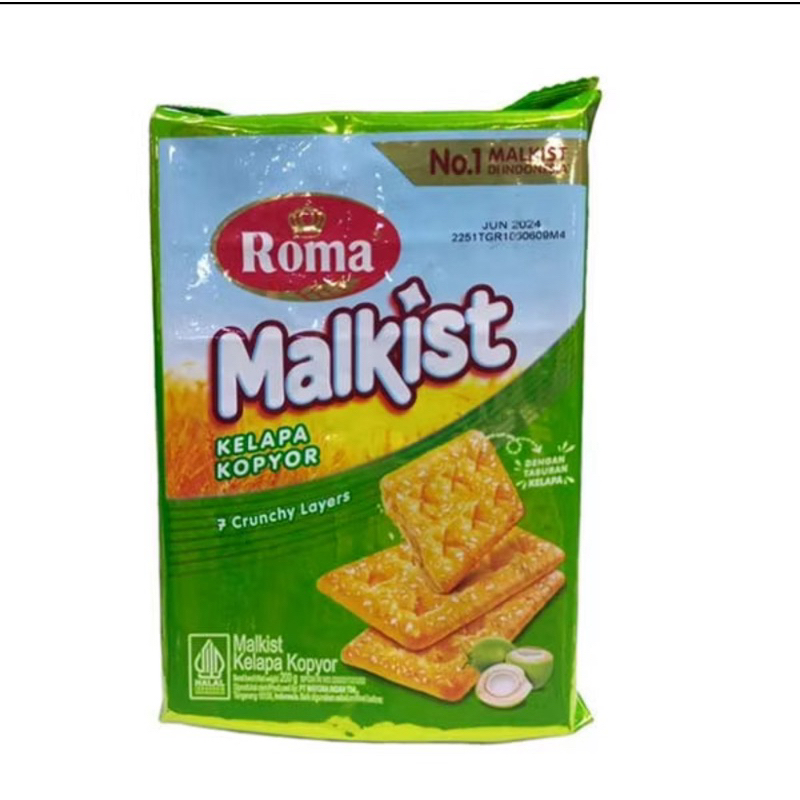 

roma malkist kelapa kopyor 224gram