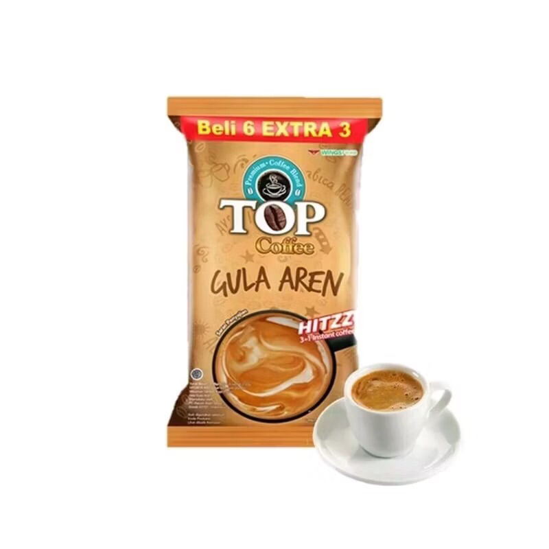 

TOP Coffee Gula Aren - HITZZ 3-in-1 Instant Coffee [Beli 6 Extra 3 Sachet