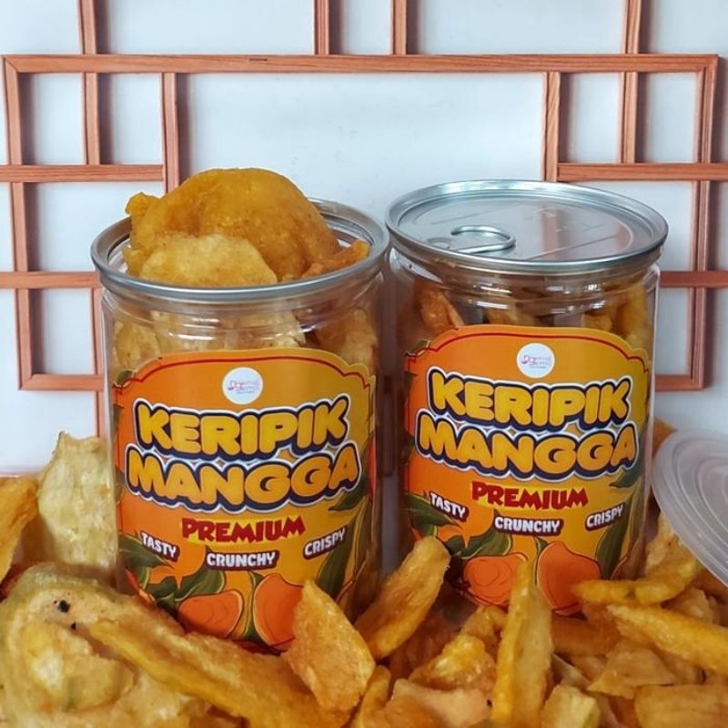 

10 pcs Keripik Mangga Mango Chips Kripik Buah Mangga Kualitas