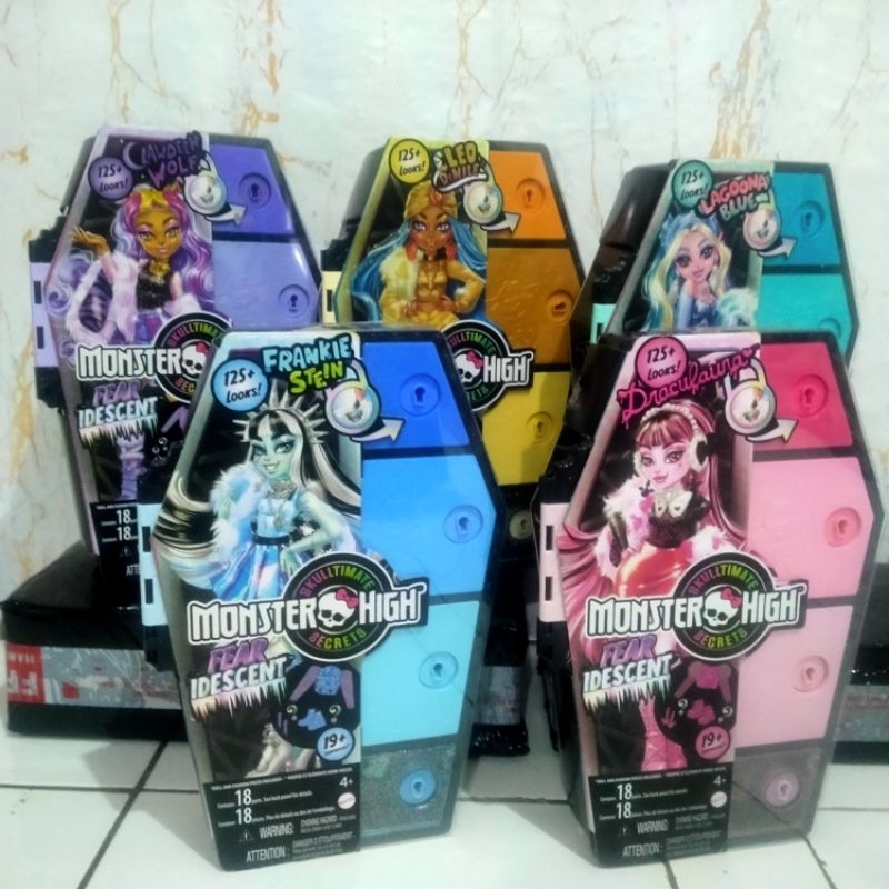Monster High SKULLTIMATE SECRETS FEAR IDESCENT