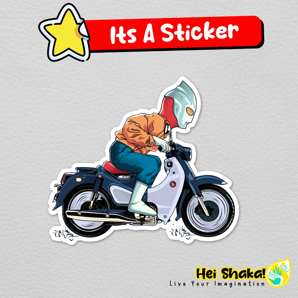 

Stiker Ultraman OTW Sticker Vinyl Anti Air