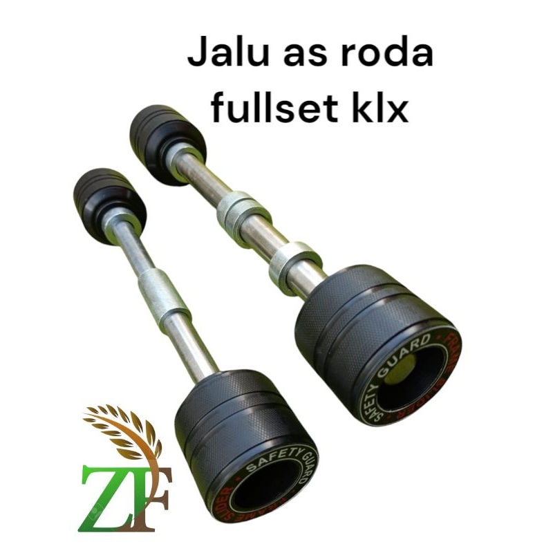 jalu as roda pengaman body motor KLX L S G D'TRACKERS  150 R full 1 set depan belakang
