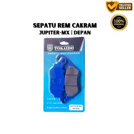 Sepatu Rem Cakram / Kampas Rem Cakram Motor Depan Jupiter MX, Mio New, Vega R New, Vixion TOKAIDO