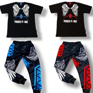 Celana ENJEL FF dan Baju FF Celana BNL ANGEL FF KODE D2W9