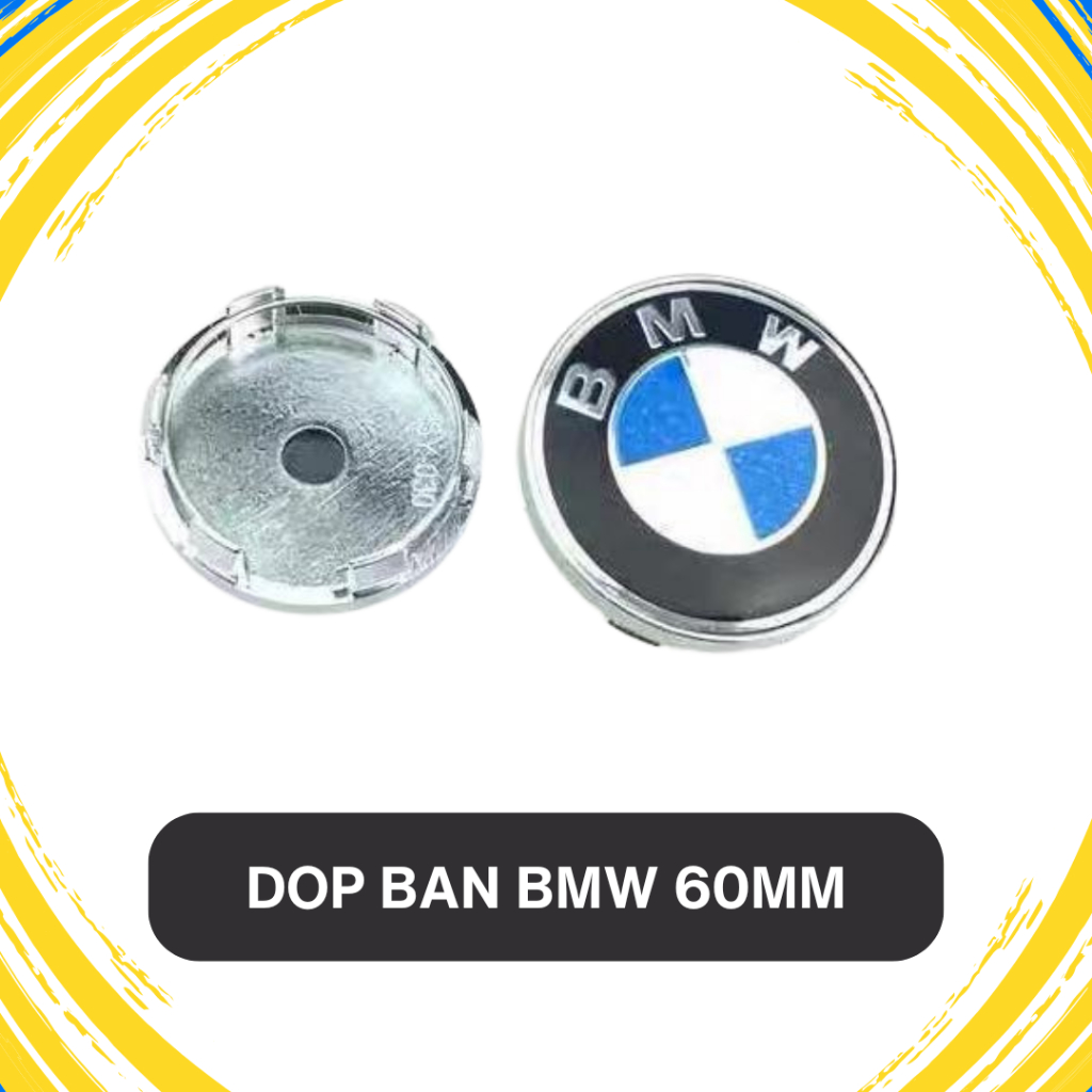 Dop Velg BMW E30 60mm  | Tutup Velg Logo BMW Universal