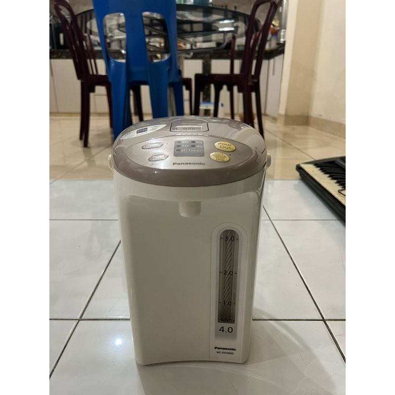 TERMOS LISTRIK AIR PANAS PANASONIC NC-EG4000 BEKAS