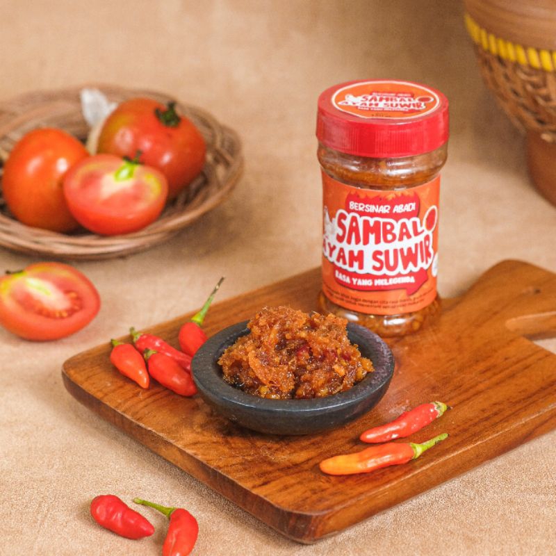 

[SAMBAL AYAM SUWIR] SAMBAL TOPLES ASLI JOGJA ENAK PEDAS MANIS GURIH