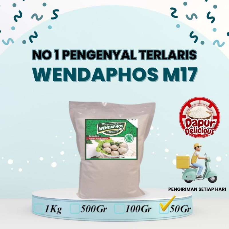 

Wendaphos M17 (50gr) Blend Phospate, Phosmix, Pengenyal Bakso, Sosis, Nugget, Dimsum dll