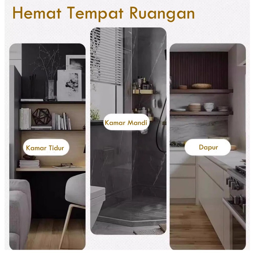 RTY HANEDA BESAR 2 Susun Rak Plastik rak susun Serbaguna rak sepatu rak buku Rak dapur rak toilet