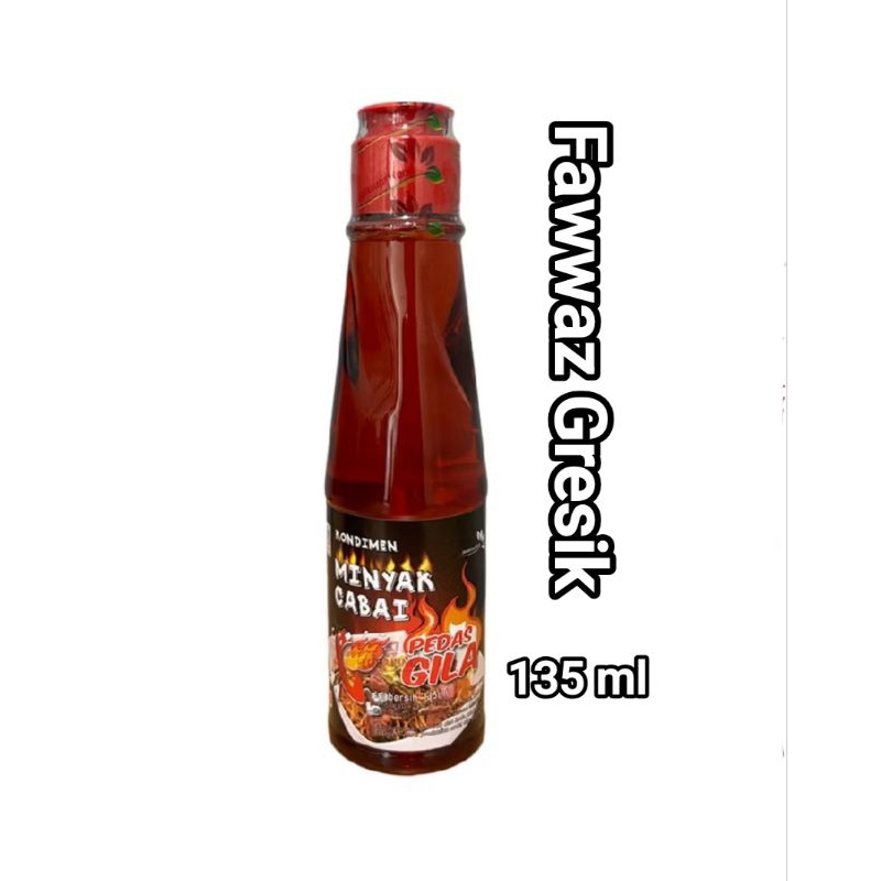 

Kondimen Minyak Cabai Spicy 135ml / Minyak Cabe Pedas / Minyak Pedas Gila / Chili Oil 135 ml