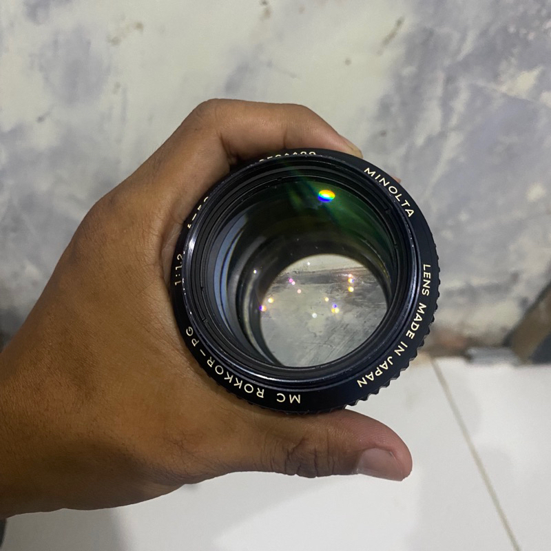 Lensa Minolta Mc Rokkor Pg 58mm f1.2