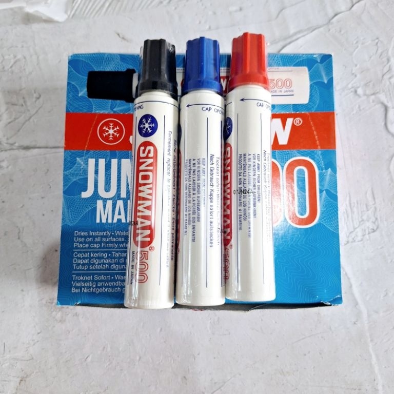

KODE Q56O Spidol Permanent Jumbo Snowman 5
