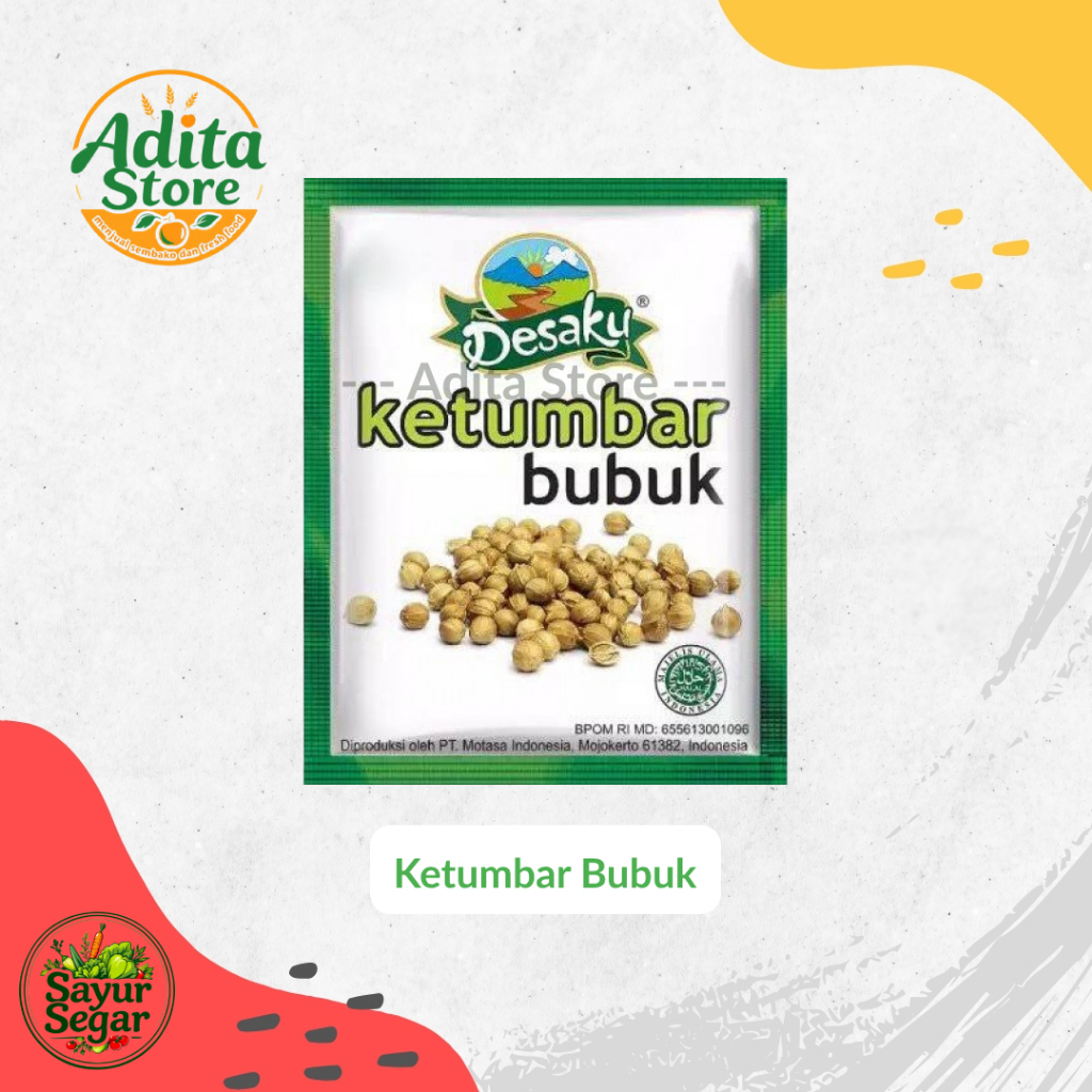 

Desaku Ketumbar Bubuk 12.5gram